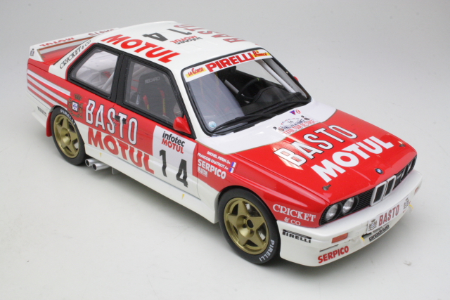 BMW M3 (e30), Tour de Corse 1989, F.Chatriot, no.14