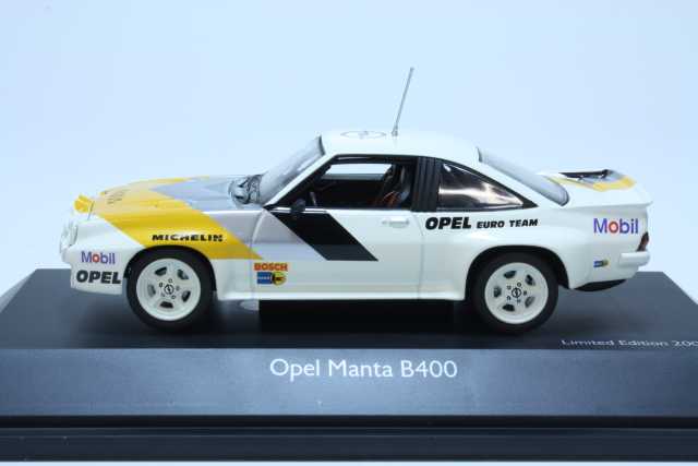 Opel Manta B 400 Rallye, valkoinen/keltainen