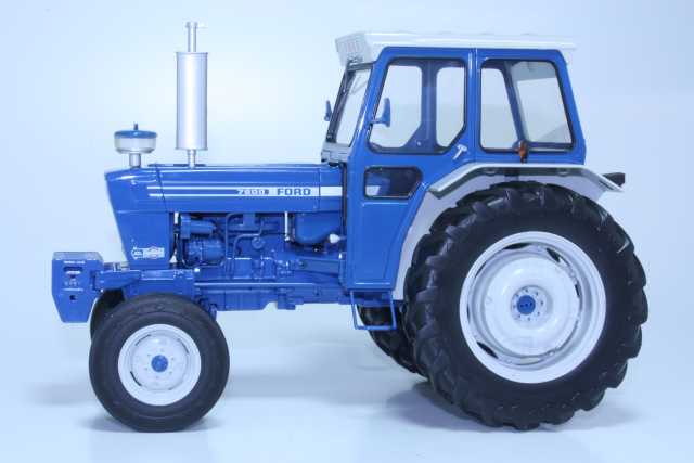 Ford 7600, sininen 1:16 - Sulje napsauttamalla kuva