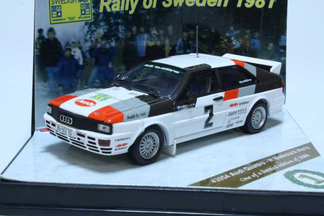 Audi Quattro, Sweden 1981, H.Mikkola, no.2