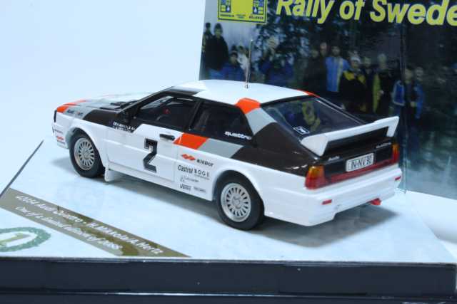 Audi Quattro, Sweden 1981, H.Mikkola, no.2