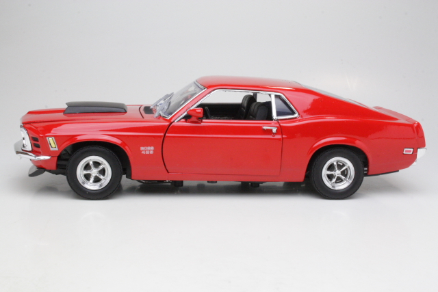 Ford Mustang Boss 429 Coupe 1970, punainen - Sulje napsauttamalla kuva