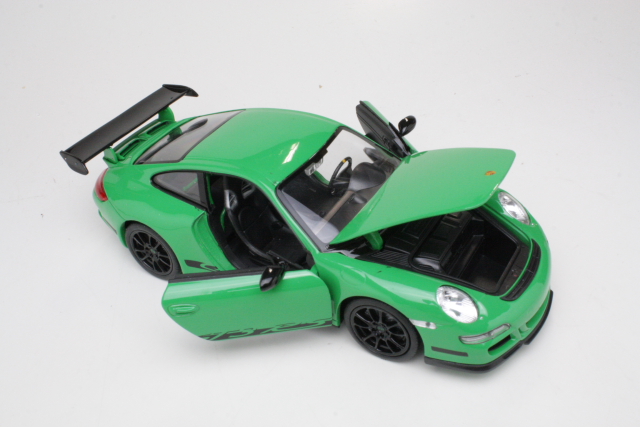 Porsche 911 (997) GT3 RS, vihreä - Sulje napsauttamalla kuva