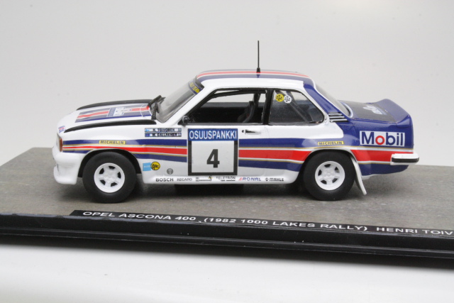 Opel Ascona B 400, Finland 1982, H.Toivonen, no.4