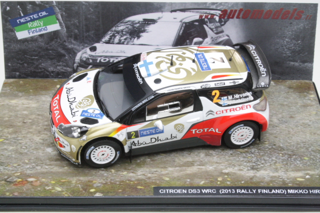 Citroen DS3 WRC, Finland 2013, M.Hirvonen, no.2 - Sulje napsauttamalla kuva