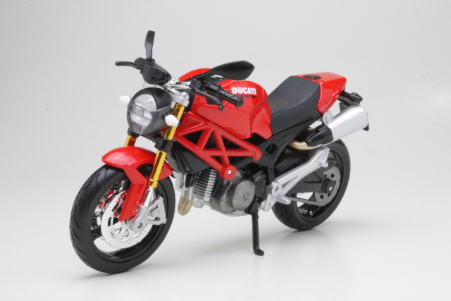 Ducati Monster 696 2011, punainen - Sulje napsauttamalla kuva