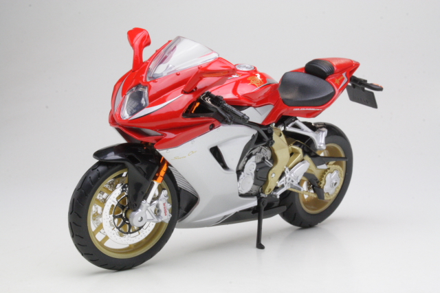 MV Agusta F3 Serie Oro 2012, punainen/hopea - Sulje napsauttamalla kuva