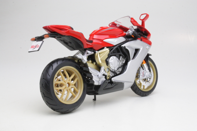 MV Agusta F3 Serie Oro 2012, punainen/hopea - Sulje napsauttamalla kuva