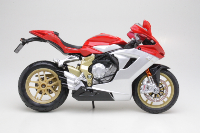 MV Agusta F3 Serie Oro 2012, punainen/hopea - Sulje napsauttamalla kuva