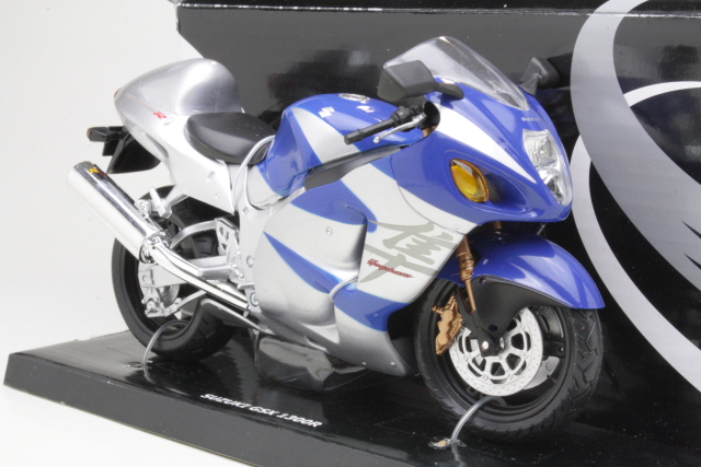 Suzuki GSX1300R Hayabusa 2000, sininen/valkoinen - Sulje napsauttamalla kuva