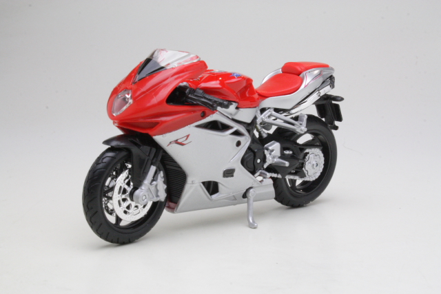 MV Agusta F4 2012, punainen/hopea - Sulje napsauttamalla kuva