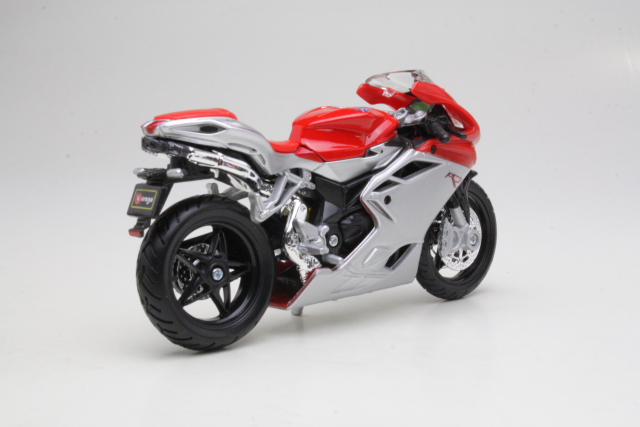 MV Agusta F4 2012, punainen/hopea - Sulje napsauttamalla kuva