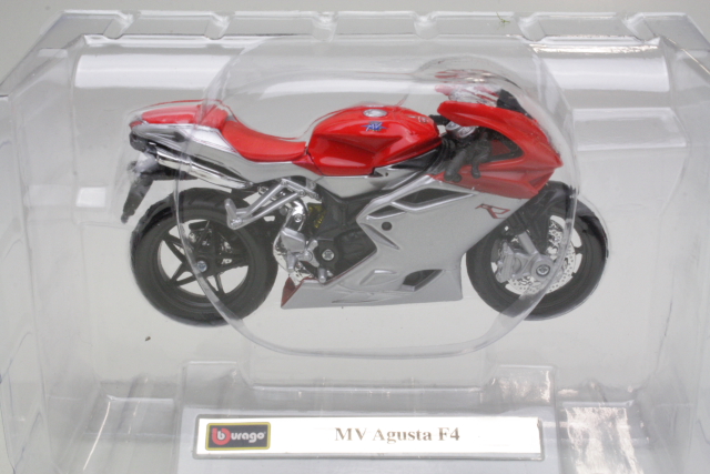 MV Agusta F4 2012, punainen/hopea - Sulje napsauttamalla kuva