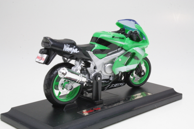 Kawasaki ZX-9R 2001, vihreä - Sulje napsauttamalla kuva