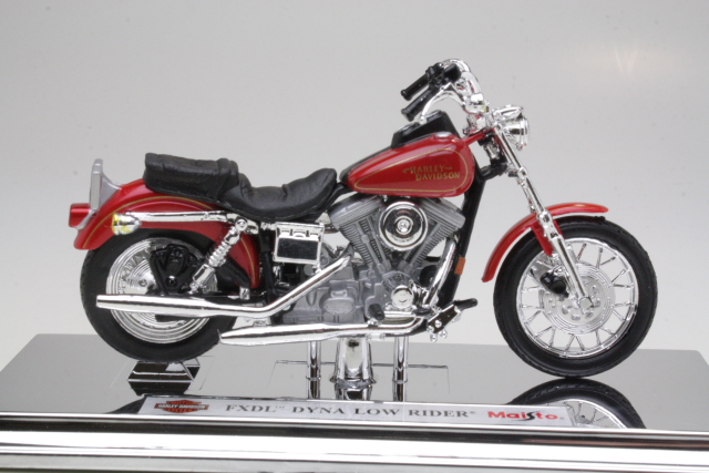 Harley Davidson FXDL Dyna Low Rider 1997, punainen - Sulje napsauttamalla kuva