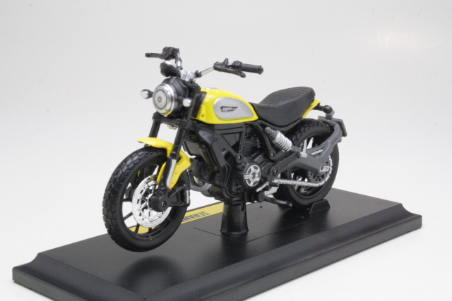 Ducati Scrambler 2015, keltainen/musta - Sulje napsauttamalla kuva