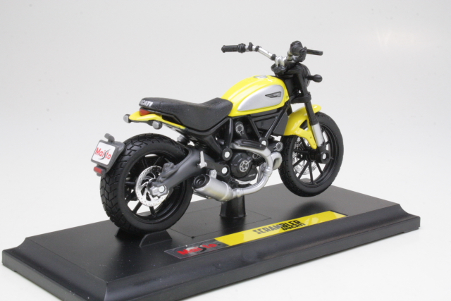 Ducati Scrambler 2015, keltainen/musta