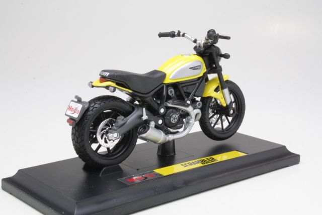 Ducati Scrambler 2015, keltainen/musta - Sulje napsauttamalla kuva