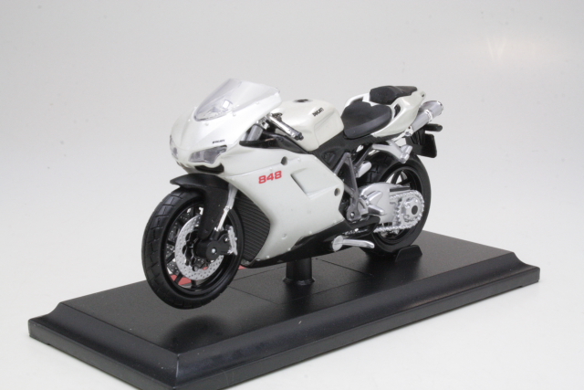 Ducati 848 2008, white