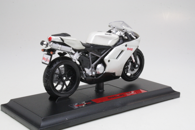 Ducati 848 2008, white