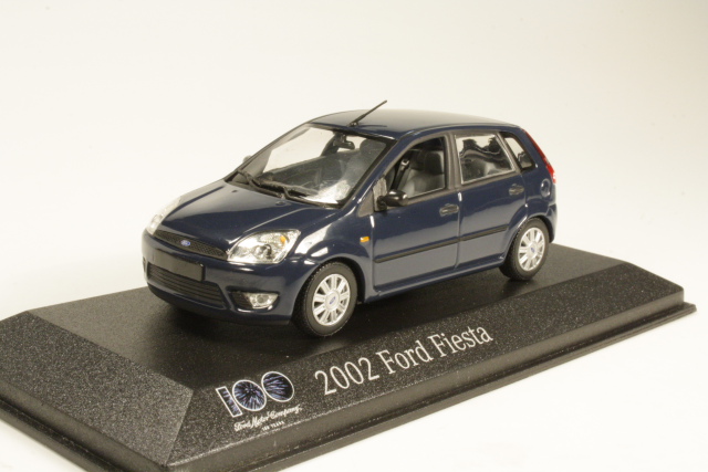 Ford Fiesta 2002, dark blue