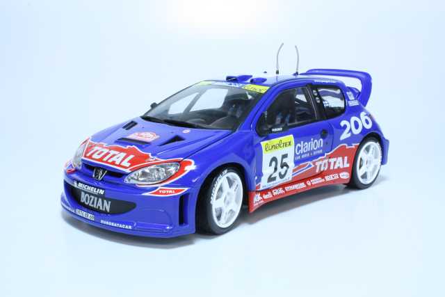 Peugeot 206 WRC, Monte Carlo 2002, H.Rovanperä, no.25