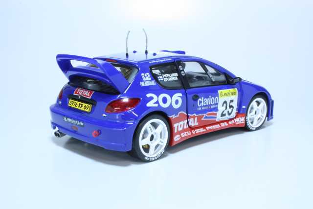 Peugeot 206 WRC, Monte Carlo 2002, H.Rovanperä, no.25