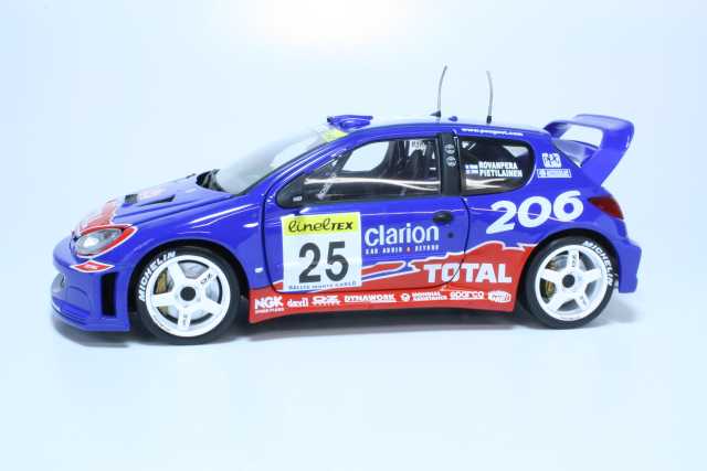 Peugeot 206 WRC, Monte Carlo 2002, H.Rovanperä, no.25