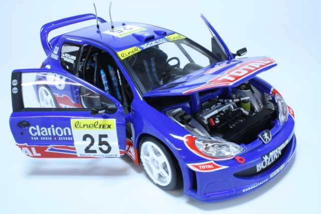 Peugeot 206 WRC, Monte Carlo 2002, H.Rovanperä, no.25