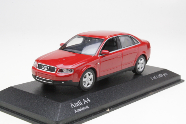 Audi A4 2000, punainen