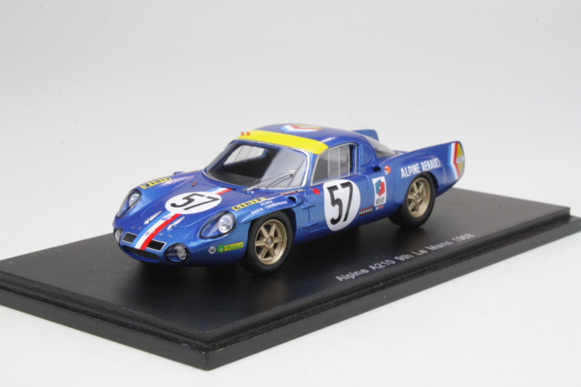 Alpine A210, 9th Le Mans 1968, A.LeGuellec/A.Serpaggi, no.57 - Sulje napsauttamalla kuva