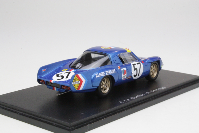 Alpine A210, 9th Le Mans 1968, A.LeGuellec/A.Serpaggi, no.57 - Sulje napsauttamalla kuva