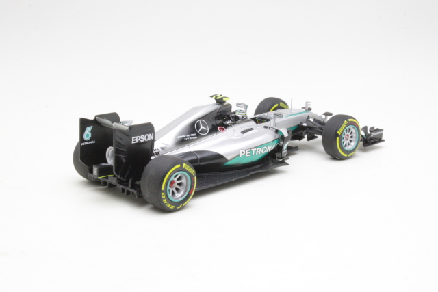 Mercedes AMG W07 Hybrid, World Champion 2016, N.Rosberg, no.6 - Sulje napsauttamalla kuva