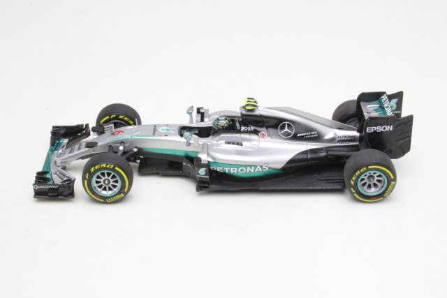 Mercedes AMG W07 Hybrid, World Champion 2016, N.Rosberg, no.6