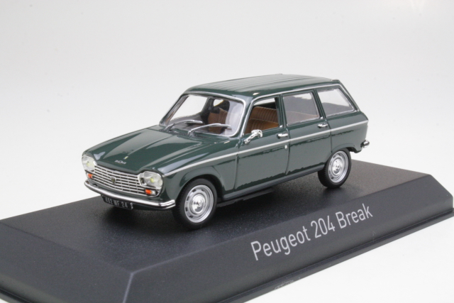Peugeot 204 Break 1969, vihreä - Sulje napsauttamalla kuva