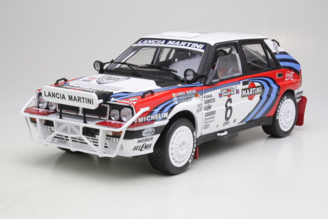 Lancia Delta HF Integrale, 1st. Safari 1991, J.Kankkunen, no.6 - Sulje napsauttamalla kuva