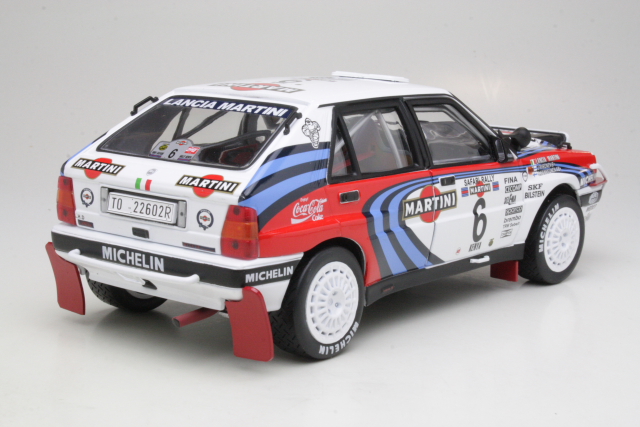 Lancia Delta HF Integrale, 1st. Safari 1991, J.Kankkunen, no.6 - Sulje napsauttamalla kuva