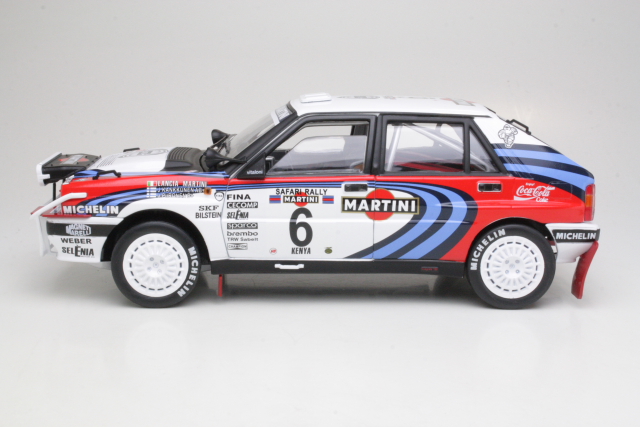 Lancia Delta HF Integrale, 1st. Safari 1991, J.Kankkunen, no.6 - Sulje napsauttamalla kuva