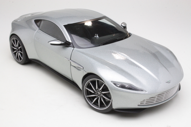 Aston Martin DB10 2015, silver "James Bond - Spectre" - Click Image to Close