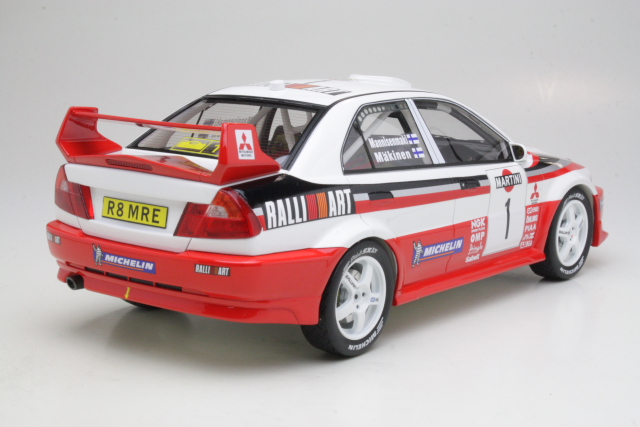 Mitsubishi Lancer Evo V WRC, 1st. San Remo 1998, T.Makinen, no.1 - Sulje napsauttamalla kuva