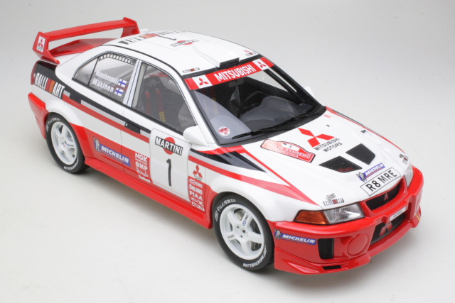 Mitsubishi Lancer Evo V WRC, 1st. San Remo 1998, T.Makinen, no.1 - Sulje napsauttamalla kuva