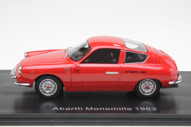 Abarth 1000 GT Monomille 1963, red