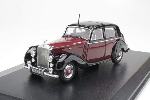 Rolls Royce Silver Dawn, punainen/musta - Sulje napsauttamalla kuva