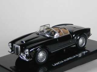 Lancia Aurelia B24 Cabriolet 1954, musta - Sulje napsauttamalla kuva