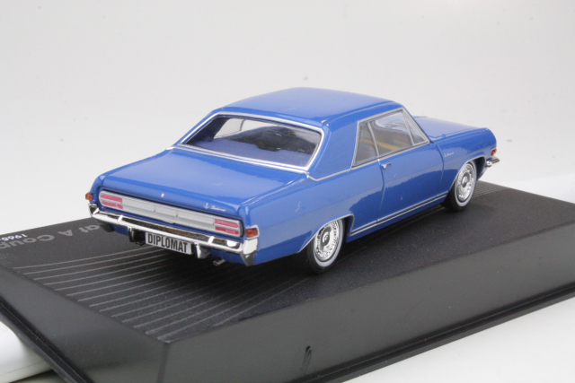 Opel Diplomat A Coupe 1965, sininen - Sulje napsauttamalla kuva