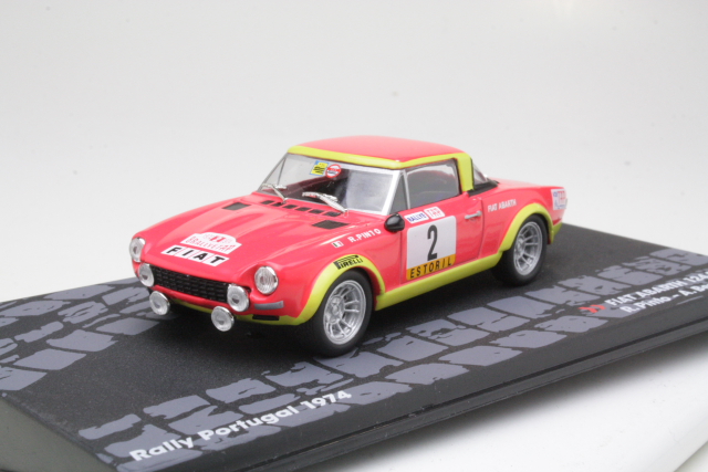 Fiat 124 Abarth, Portugal 1974, R.Pinto, no.2
