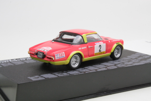 Fiat 124 Abarth, Portugal 1974, R.Pinto, no.2