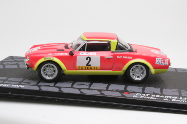 Fiat 124 Abarth, Portugal 1974, R.Pinto, no.2