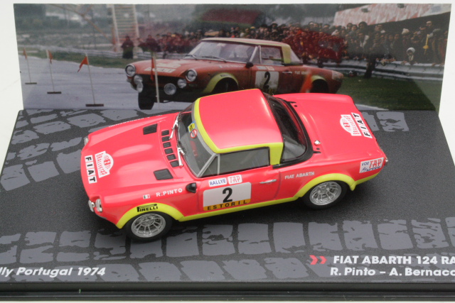 Fiat 124 Abarth, Portugal 1974, R.Pinto, no.2