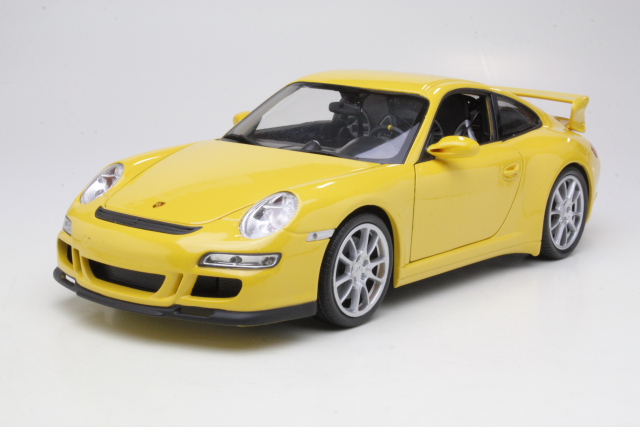 Porsche 911 (997) GT3 2007, keltainen